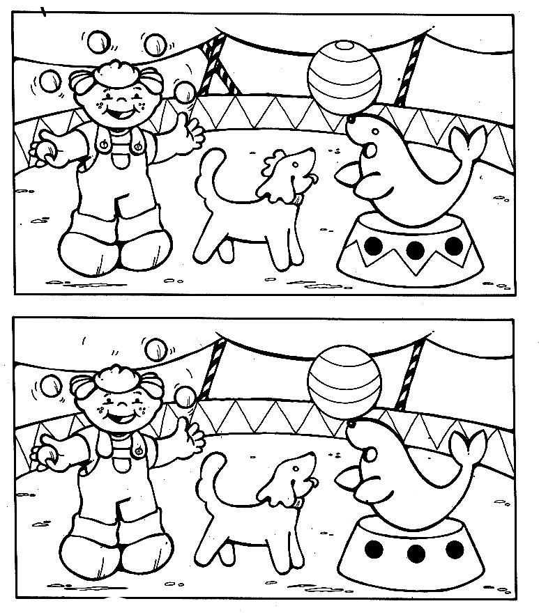Dibujo para colorear: Animales de circo (Animales) #20839 - Dibujos para Colorear e Imprimir Gratis