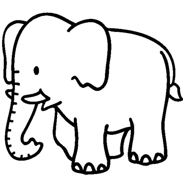 Dibujo para colorear: Animales salvajes / de la selva (Animales) #21198 - Dibujos para Colorear e Imprimir Gratis