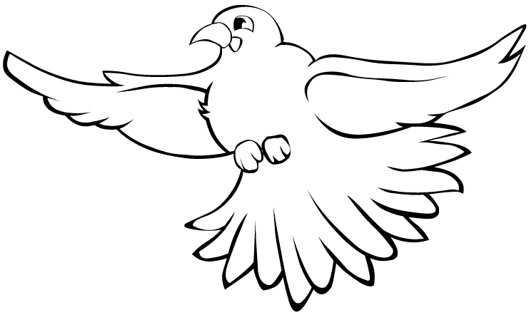 Dibujo para colorear: Aves (Animales) #11891 - Dibujos para Colorear e Imprimir Gratis