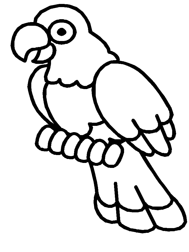 Dibujo para colorear: Aves (Animales) #11975 - Dibujos para Colorear e Imprimir Gratis