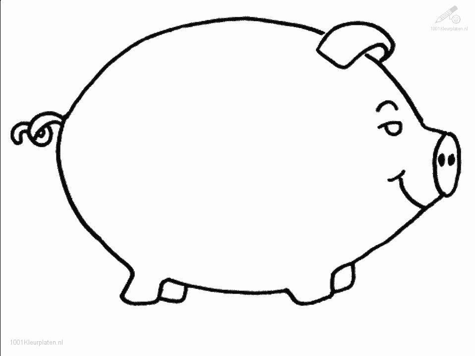 Dibujo para colorear: Cerdo (Animales) #3647 - Dibujos para Colorear e Imprimir Gratis