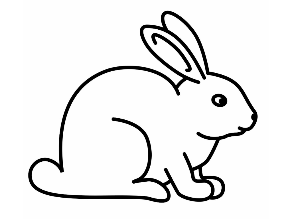 Dibujo para colorear: Conejo (Animales) #9500 - Dibujos para Colorear e Imprimir Gratis