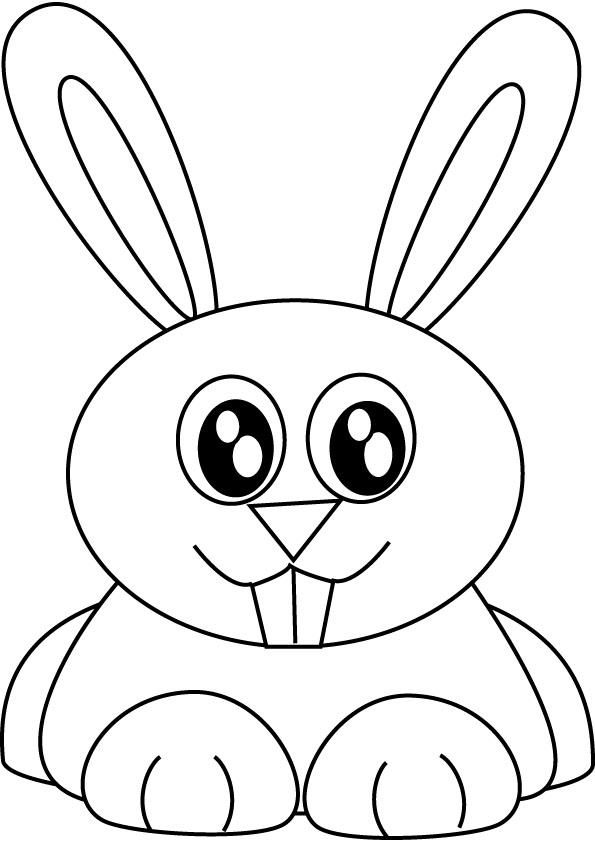 Dibujo para colorear: Conejo (Animales) #9563 - Dibujos para Colorear e Imprimir Gratis