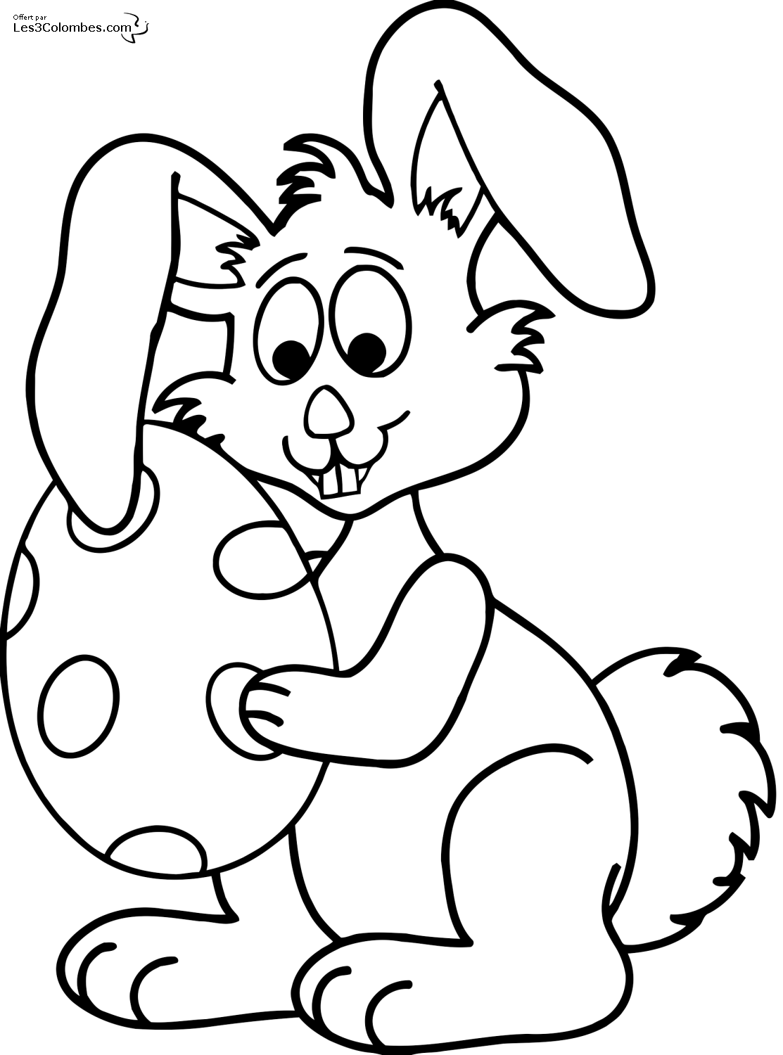 Dibujo para colorear: Conejo (Animales) #9688 - Dibujos para Colorear e Imprimir Gratis