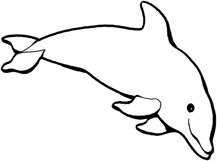 Dibujo para colorear: Delfín (Animales) #5095 - Dibujos para Colorear e Imprimir Gratis