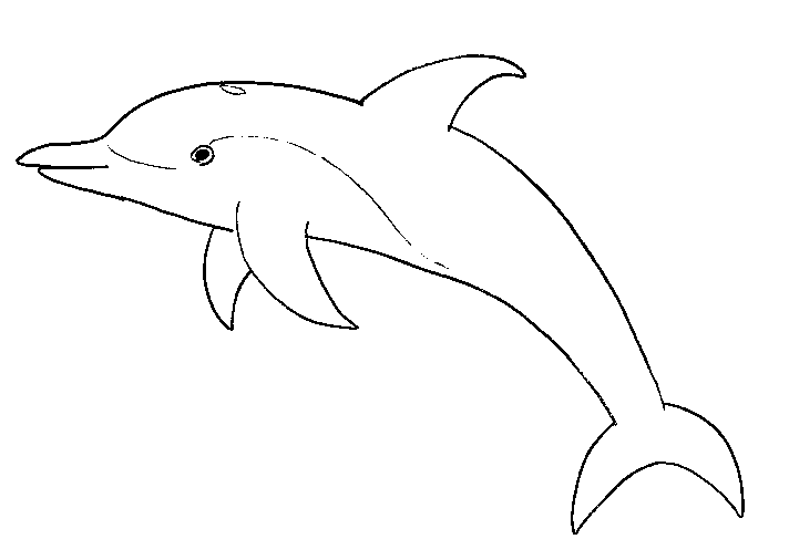 Dibujo para colorear: Delfín (Animales) #5114 - Dibujos para Colorear e Imprimir Gratis