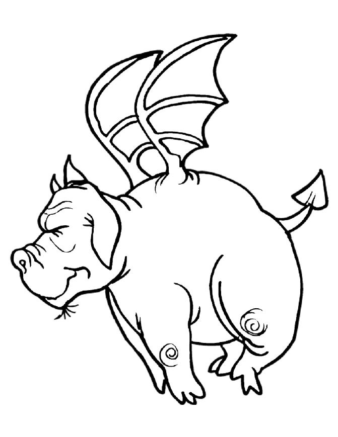 Dibujo para colorear: Dragón (Animales) #5812 - Dibujos para Colorear e Imprimir Gratis