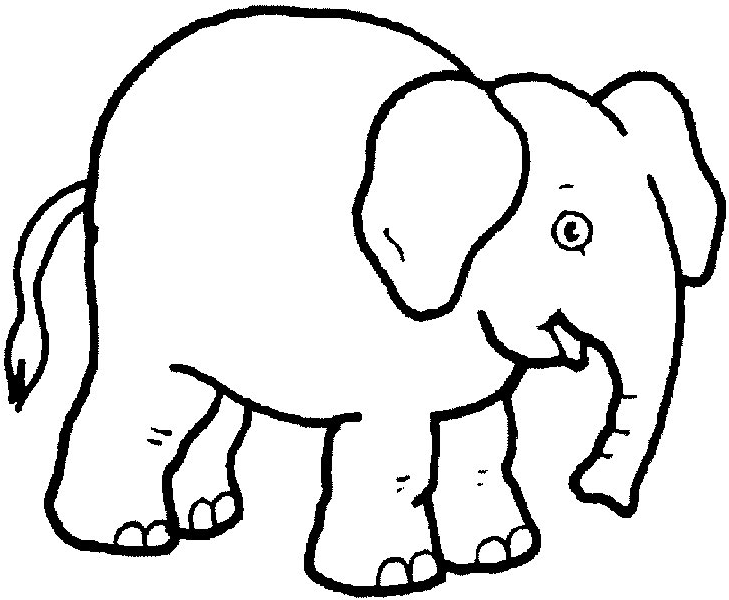 Dibujo para colorear: Elefante (Animales) #6346 - Dibujos para Colorear e Imprimir Gratis