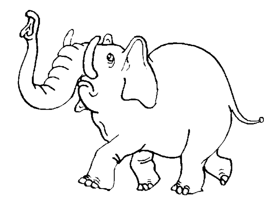 Dibujo para colorear: Elefante (Animales) #6356 - Dibujos para Colorear e Imprimir Gratis
