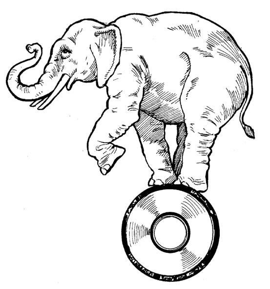 Dibujo para colorear: Elefante (Animales) #6429 - Dibujos para Colorear e Imprimir Gratis