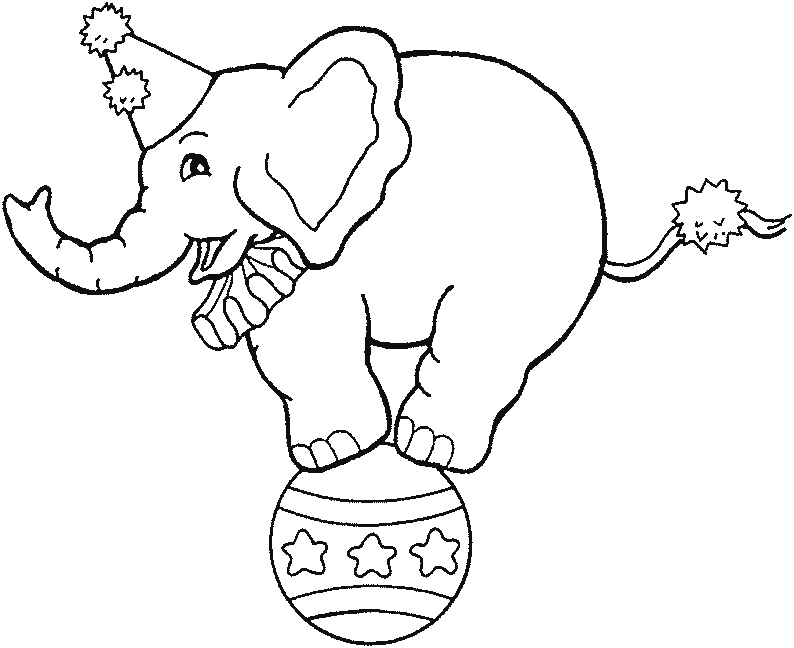 Dibujo para colorear: Elefante (Animales) #6481 - Dibujos para Colorear e Imprimir Gratis