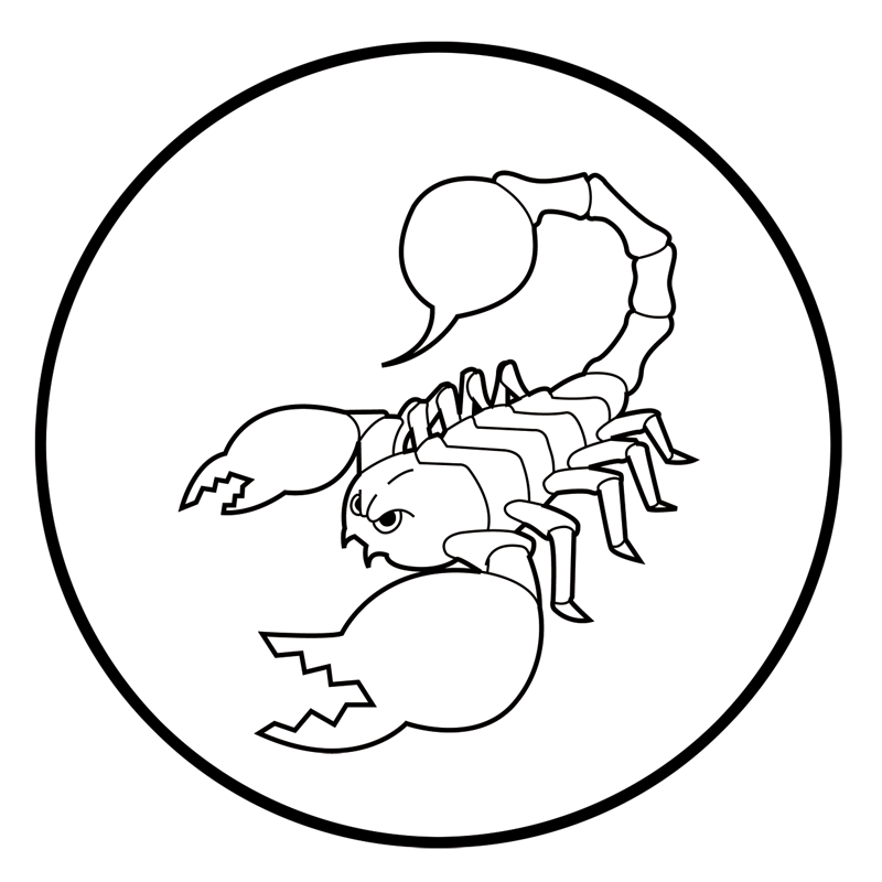 Dibujo para colorear: Escorpión (Animales) #14542 - Dibujos para Colorear e Imprimir Gratis