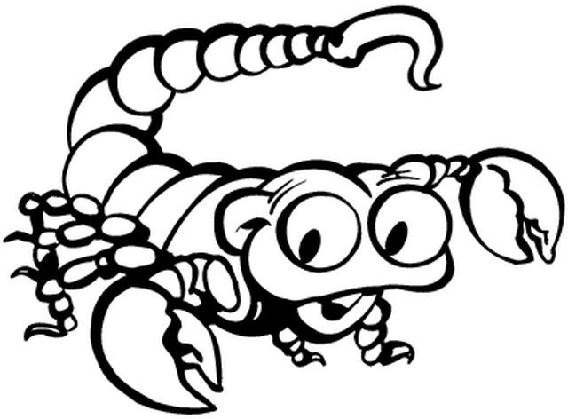 Dibujo para colorear: Escorpión (Animales) #14600 - Dibujos para Colorear e Imprimir Gratis