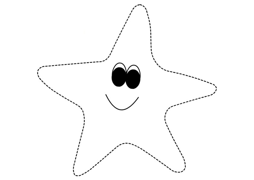 Dibujo para colorear: Estrella de mar (Animales) #6705 - Dibujos para Colorear e Imprimir Gratis