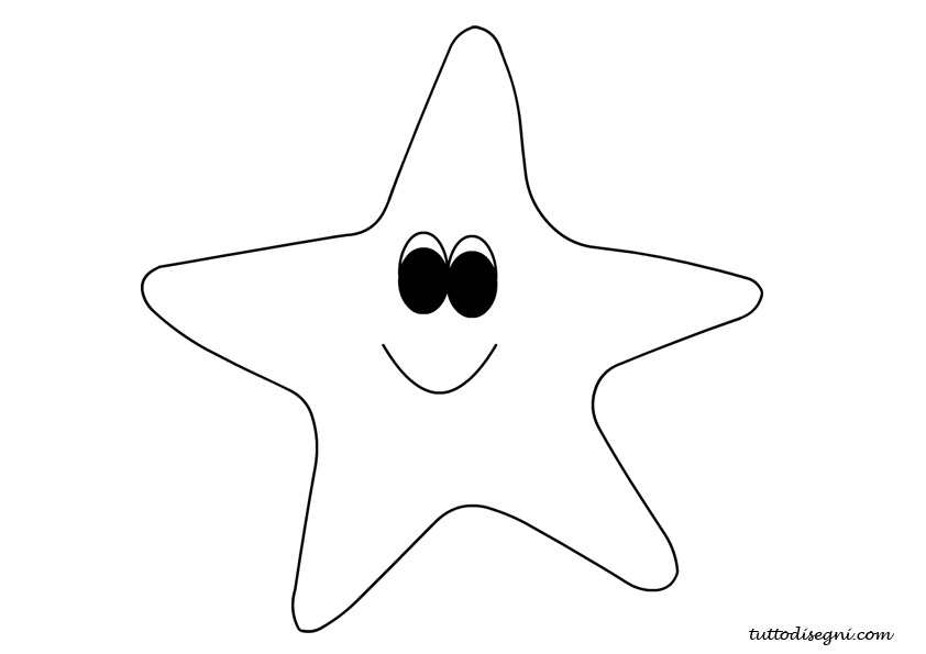 Dibujo para colorear: Estrella de mar (Animales) #6706 - Dibujos para Colorear e Imprimir Gratis