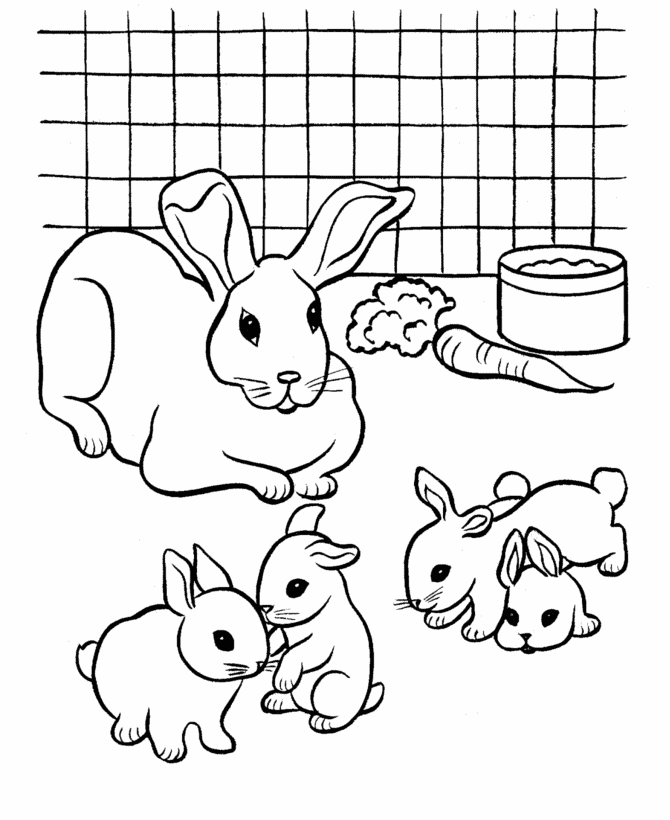 Dibujo para colorear: Hámster (Animales) #8072 - Dibujos para Colorear e Imprimir Gratis