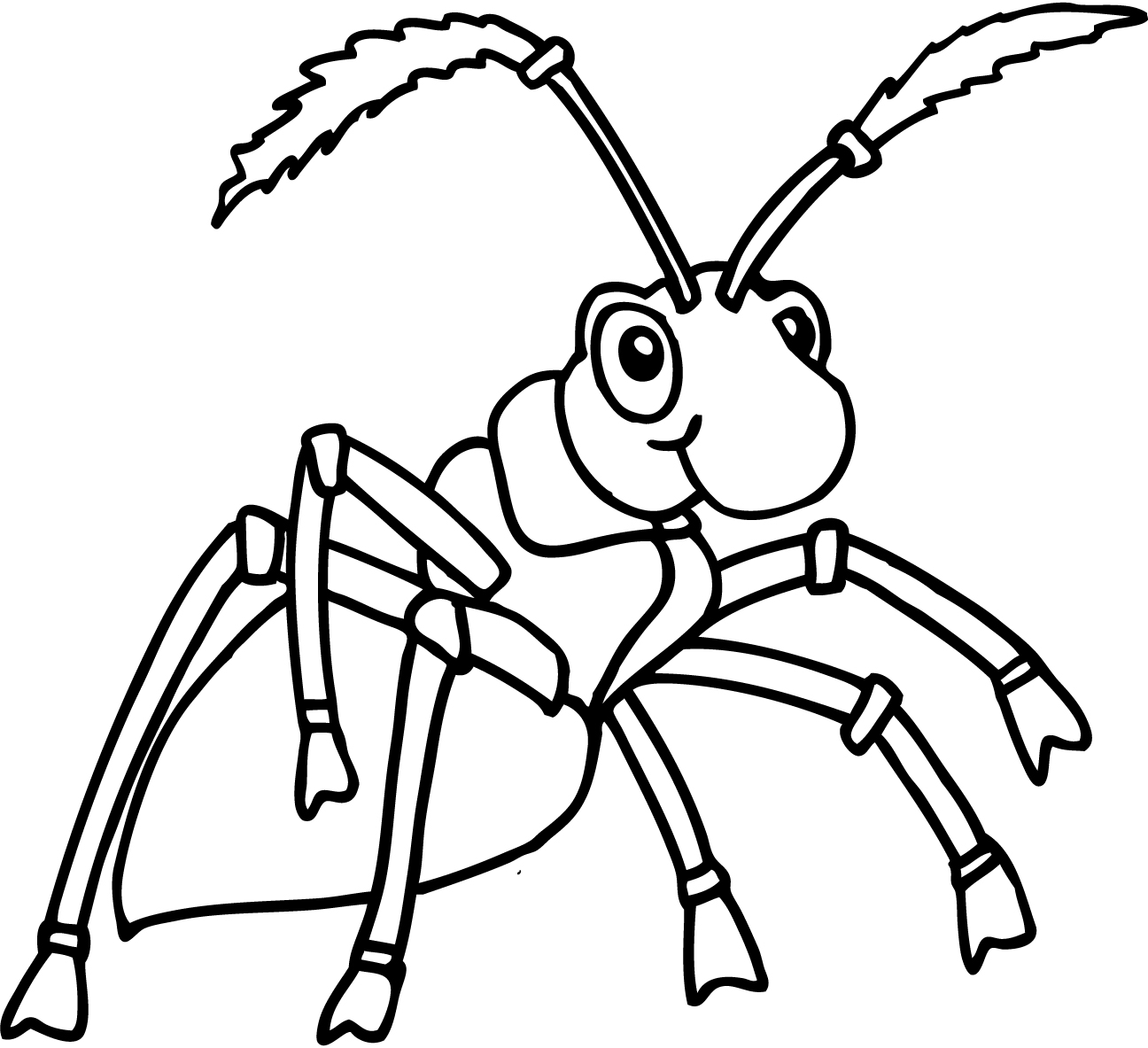 Dibujo para colorear: Hormiga (Animales) #6936 - Dibujos para Colorear e Imprimir Gratis
