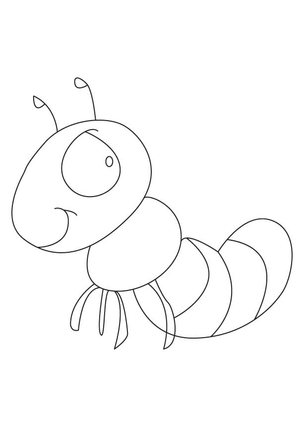 Dibujo para colorear: Hormiga (Animales) #7083 - Dibujos para Colorear e Imprimir Gratis