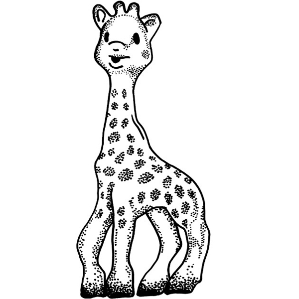 Dibujo para colorear: Jirafa (Animales) #7252 - Dibujos para Colorear e Imprimir Gratis