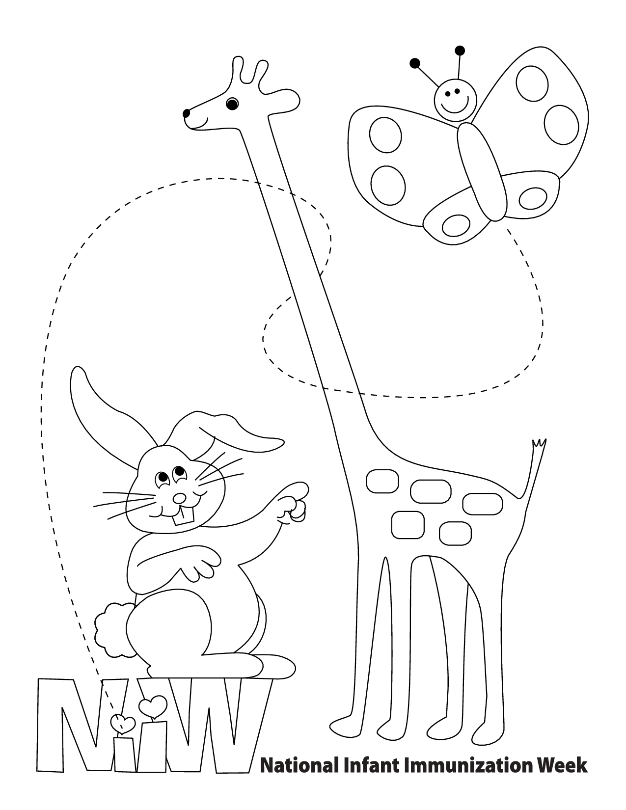Dibujo para colorear: Jirafa (Animales) #7363 - Dibujos para Colorear e Imprimir Gratis