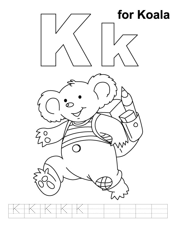 Dibujo para colorear: Koala (Animales) #9436 - Dibujos para Colorear e Imprimir Gratis