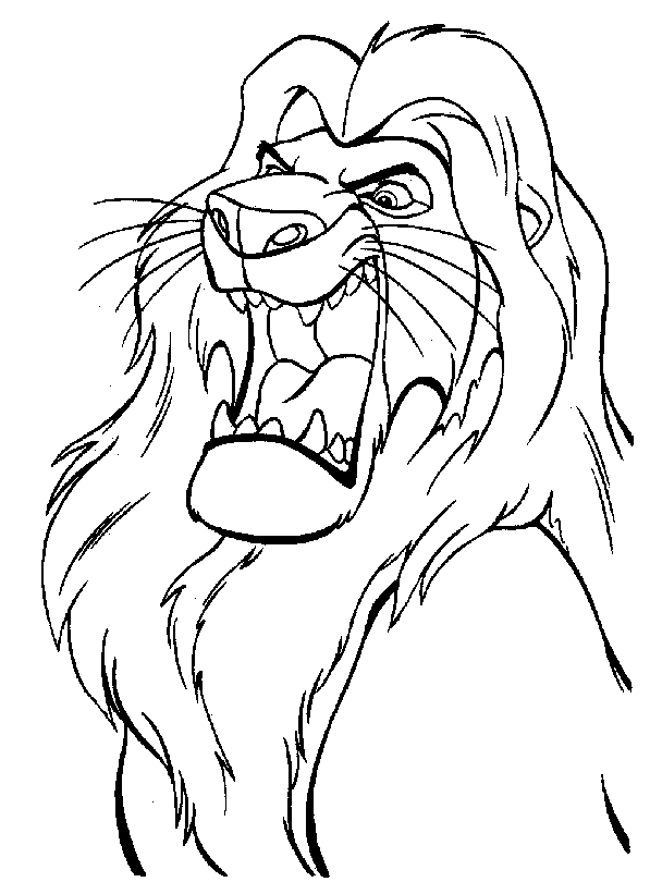 Dibujo para colorear: León (Animales) #10254 - Dibujos para Colorear e Imprimir Gratis