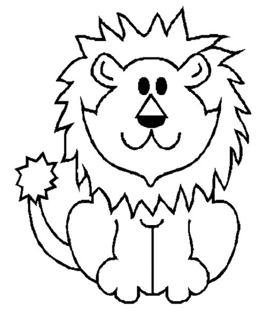 Dibujo para colorear: León (Animales) #10281 - Dibujos para Colorear e Imprimir Gratis