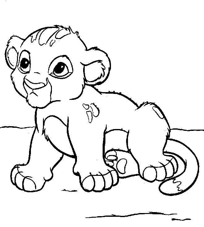 Dibujo para colorear: León (Animales) #10283 - Dibujos para Colorear e Imprimir Gratis