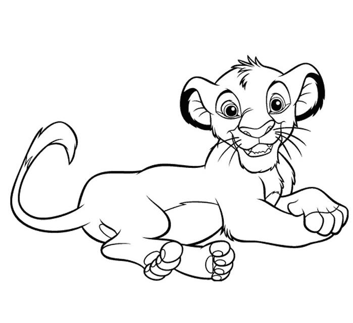 Dibujo para colorear: León (Animales) #10309 - Dibujos para Colorear e Imprimir Gratis