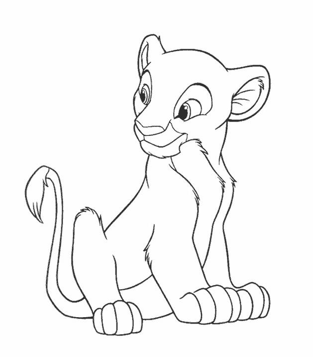Dibujo para colorear: León (Animales) #10345 - Dibujos para Colorear e Imprimir Gratis
