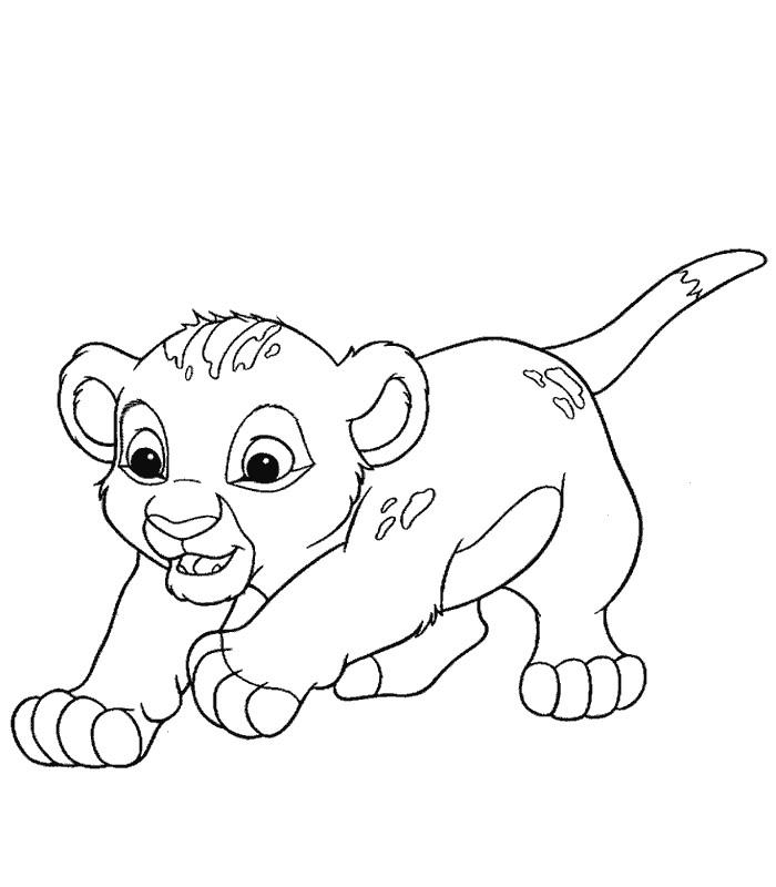 Dibujo para colorear: León (Animales) #10403 - Dibujos para Colorear e Imprimir Gratis