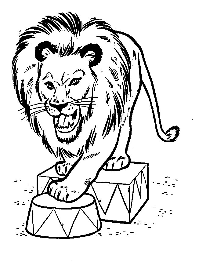 Dibujo para colorear: León (Animales) #10406 - Dibujos para Colorear e Imprimir Gratis