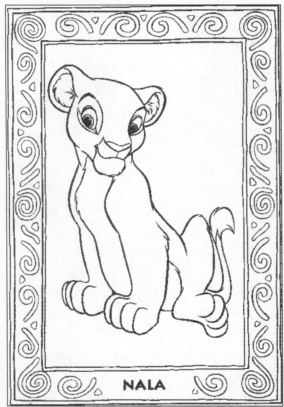 Dibujo para colorear: León (Animales) #10427 - Dibujos para Colorear e Imprimir Gratis
