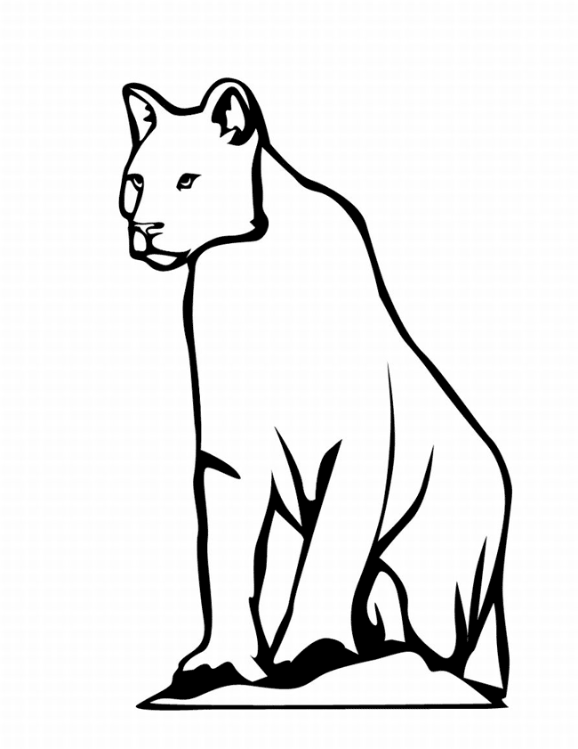 Dibujo para colorear: Leopardo (Animales) #9756 - Dibujos para Colorear e Imprimir Gratis