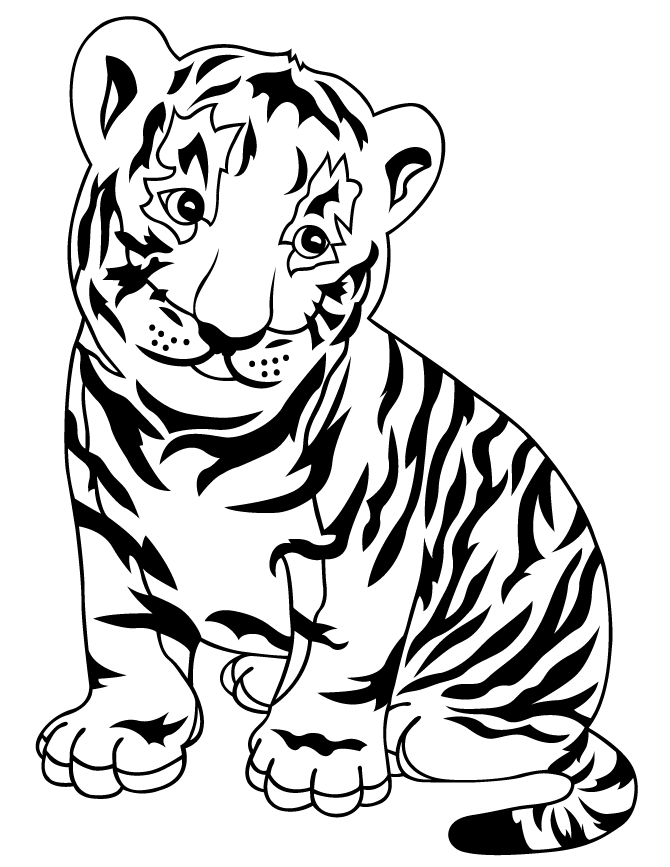 Dibujo para colorear: Leopardo (Animales) #9767 - Dibujos para Colorear e Imprimir Gratis