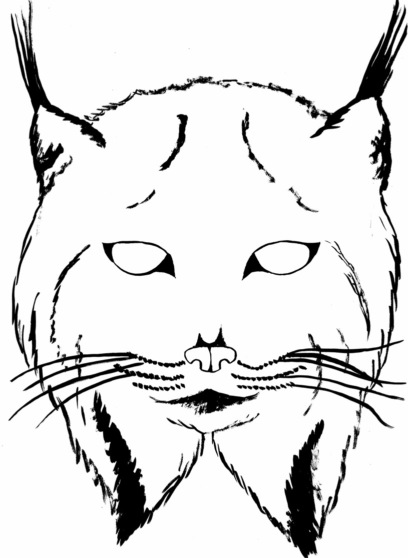 Dibujo para colorear: Lince (Animales) #10873 - Dibujos para Colorear e Imprimir Gratis