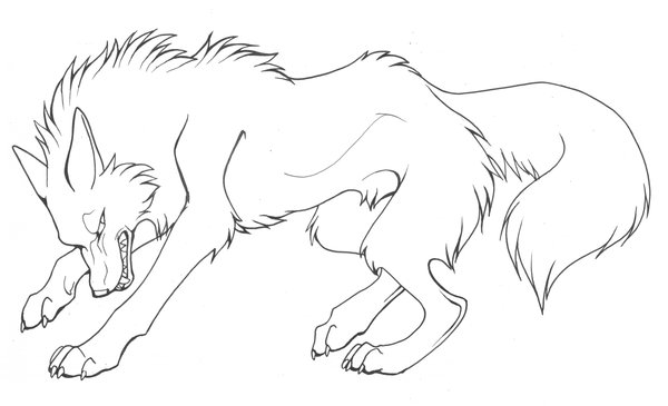 Dibujo para colorear: Lobo (Animales) #10451 - Dibujos para Colorear e Imprimir Gratis