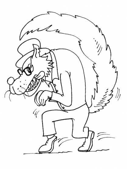 Dibujo para colorear: Lobo (Animales) #10618 - Dibujos para Colorear e Imprimir Gratis