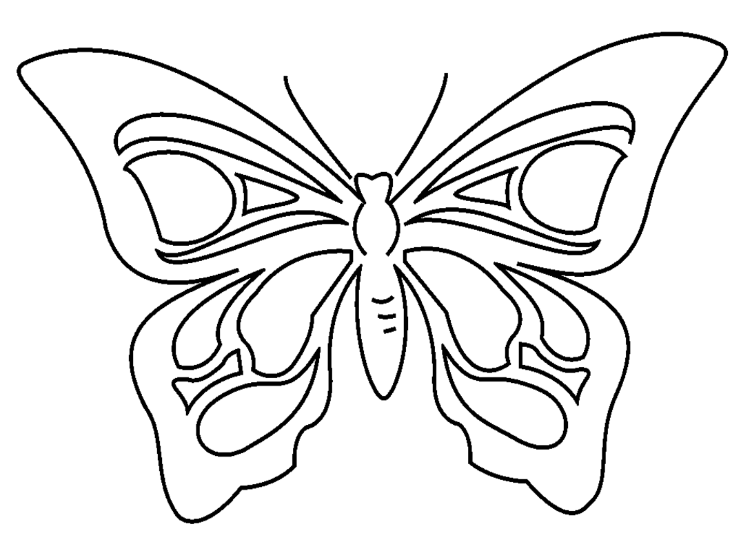 Dibujo para colorear: Mariposa (Animales) #15707 - Dibujos para Colorear e Imprimir Gratis