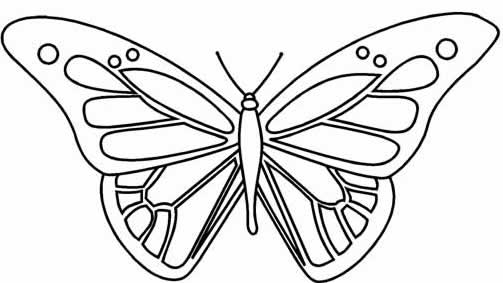 Dibujo para colorear: Mariposa (Animales) #15744 - Dibujos para Colorear e Imprimir Gratis