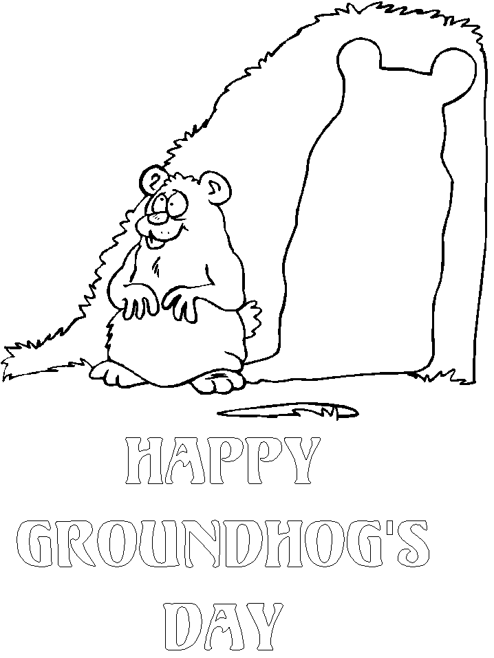 Dibujo para colorear: Marmota (Animales) #10993 - Dibujos para Colorear e Imprimir Gratis