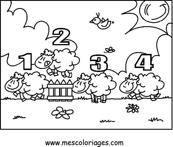 Dibujo para colorear: Oveja (Animales) #11399 - Dibujos para Colorear e Imprimir Gratis