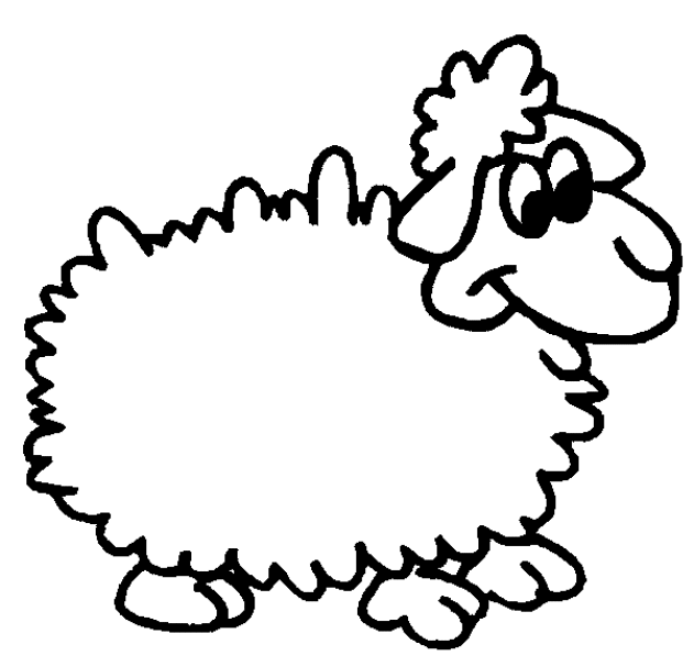 Dibujo para colorear: Oveja (Animales) #11459 - Dibujos para Colorear e Imprimir Gratis