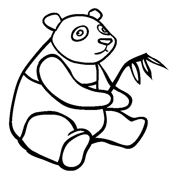 Dibujo para colorear: Panda (Animales) #12467 - Dibujos para Colorear e Imprimir Gratis