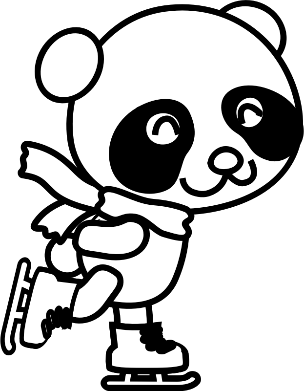 Dibujo para colorear: Panda (Animales) #12493 - Dibujos para Colorear e Imprimir Gratis
