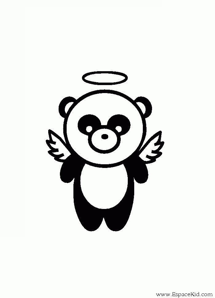 Dibujo para colorear: Panda (Animales) #12498 - Dibujos para Colorear e Imprimir Gratis