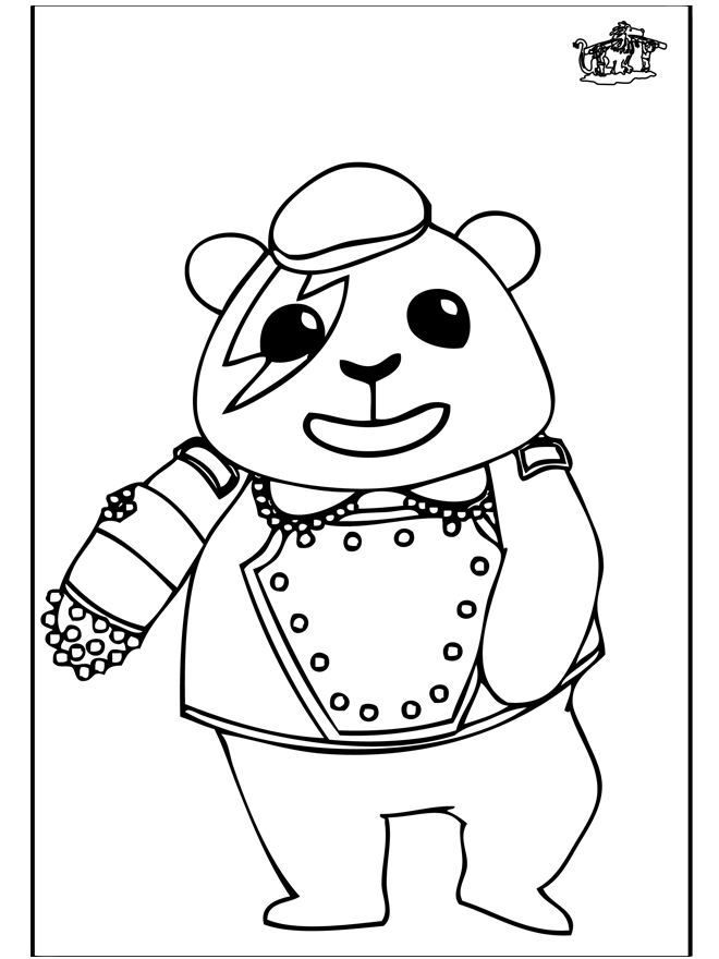 Dibujo para colorear: Panda (Animales) #12507 - Dibujos para Colorear e Imprimir Gratis