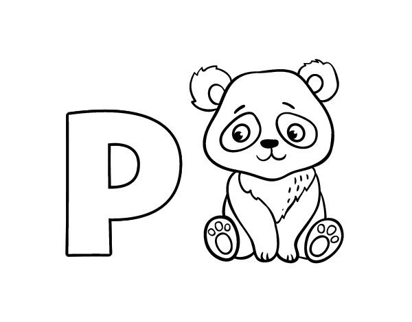 Dibujo para colorear: Panda (Animales) #12546 - Dibujos para Colorear e Imprimir Gratis