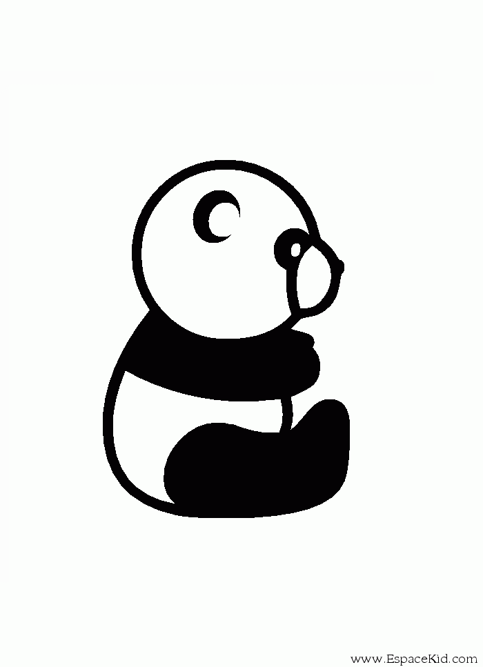 Dibujo para colorear: Panda (Animales) #12616 - Dibujos para Colorear e Imprimir Gratis