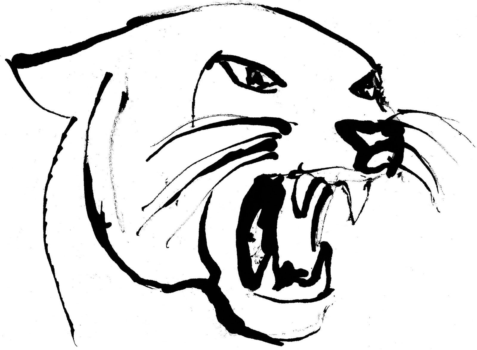 Dibujo para colorear: Pantera (Animales) #15542 - Dibujos para Colorear e Imprimir Gratis